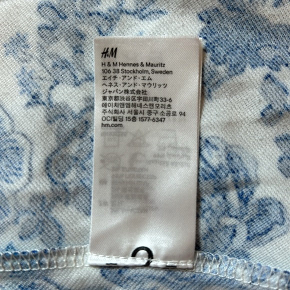 Blue & White Floral Dress H&M - Picture 4 of 5